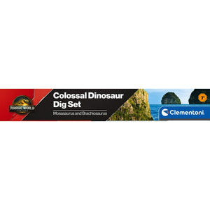 Jurassic World - Colossal Dinosaur Dig Set - Mosasaurus And Brachiosaurus