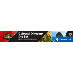 Jurassic World - Colossal Dinosaur Dig Set - Mosasaurus And Brachiosaurus