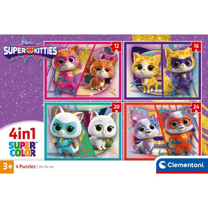 SuperKitties - 1x12 + 1x16 + 1x20 + 1x24 pezzi