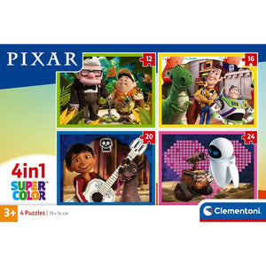 PIXAR - 1x12 + 1x16 + 1x20 + 1x24 pezzi