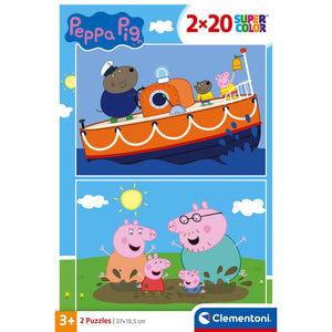 Peppa Pig - 2x20 pezzi