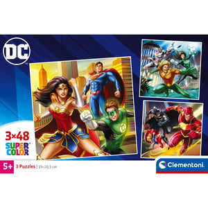 Dc Comics Justice League - 3x48 pezzi
