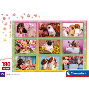 Puppies Collage - 180 pezzi