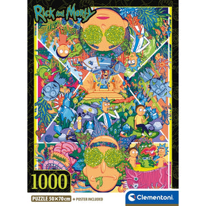 RICK & MORTY - 1000 pezzi