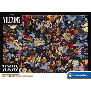 DISNEY VILLAINS - 1000 pezzi
