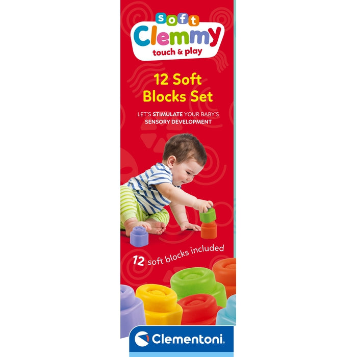 Soft Clemmy Confezione 12 Mattoncini – Clementoni
