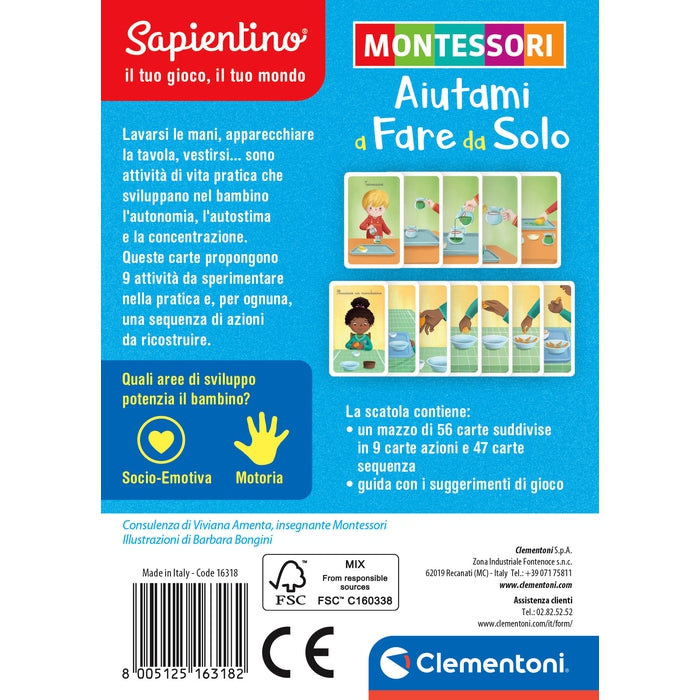 Montessori carte - Aiutami a fare da solo