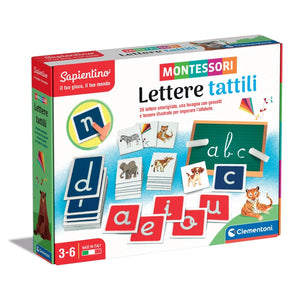 Montessori - Lettere tattili