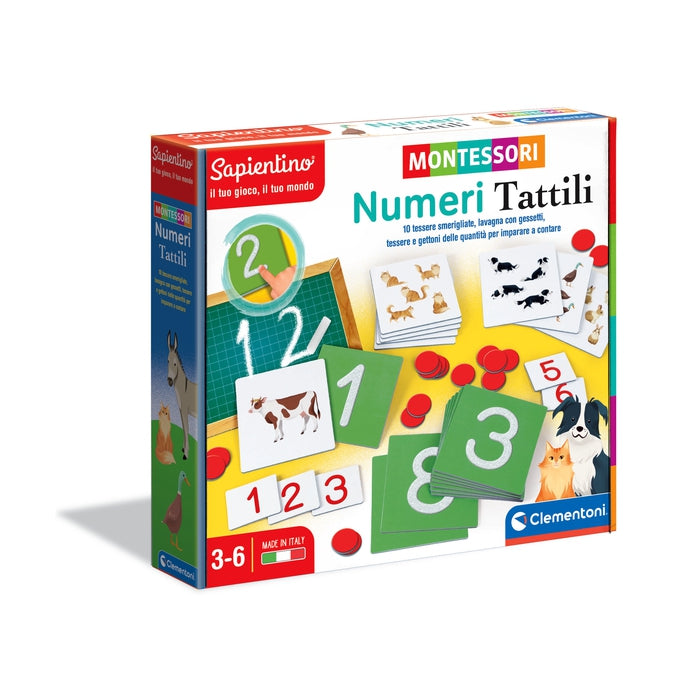 Montessori - Numeri tattili