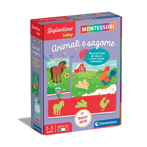 Sapientino Baby Montessori - Animali e sagome