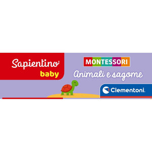 Sapientino Baby Montessori - Animali e sagome