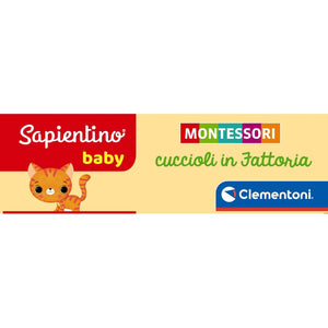 Sapientino Baby Montessori - Cuccioli in fattoria