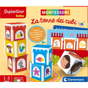 Sapientino Baby Montessori - La torre dei cubi