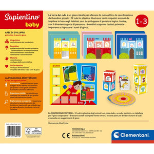 Sapientino Baby Montessori - La torre dei cubi