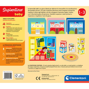 Sapientino Baby Montessori - La torre dei cubi