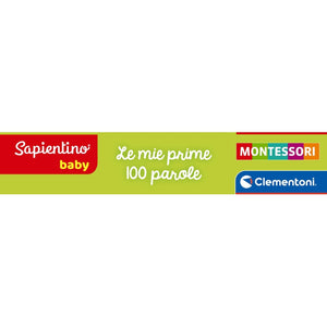 Sapientino Baby Montessori - Le mie prime 100 parole