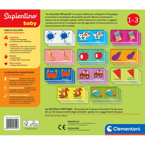 Sapientino Baby Montessori - Le mie prime 100 parole