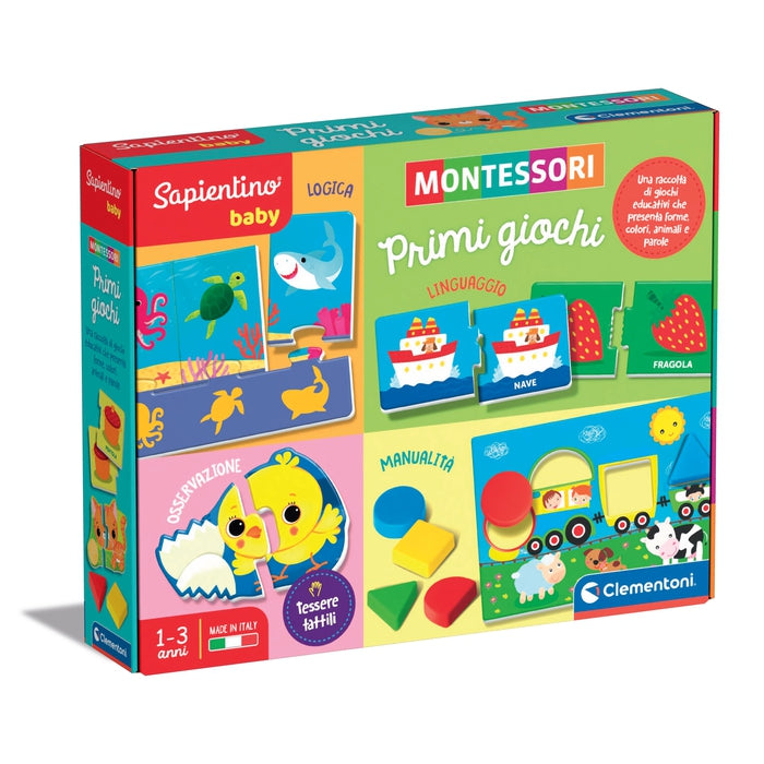 Sapientino Baby Montessori Primi Giochi – Clementoni