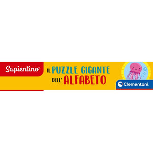 Il puzzle gigante dell'alfabeto