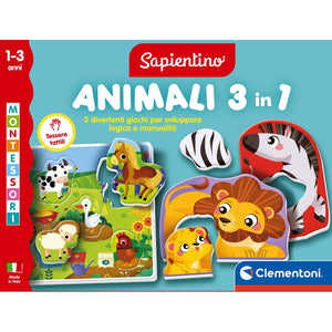 Montessori - Animali 3in1