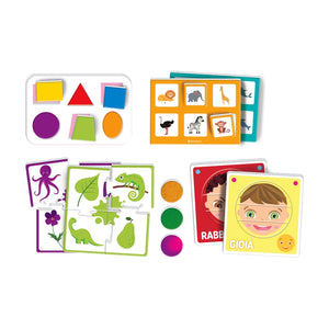 Clementoni Montessori Prime Scoperte - Gioco Educativo Per Bambini 1+ Anni Con Tessere Tattili