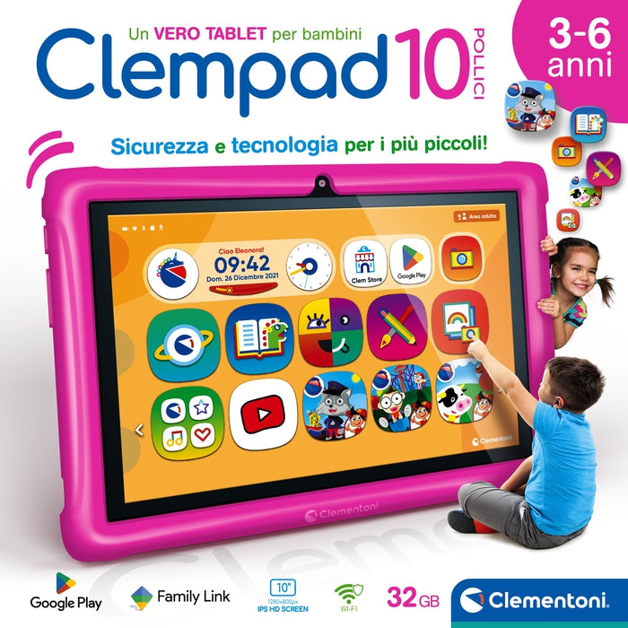 Clempad 10" - Pink