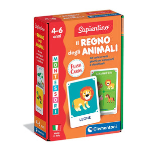 Montessori Flashcards - Il Regno degli Animali