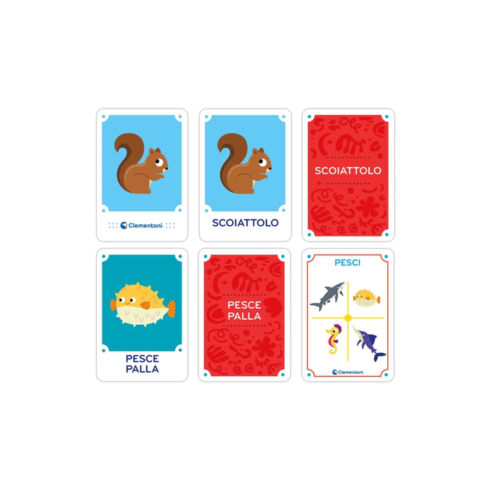 Montessori Flashcards - Il Regno degli Animali