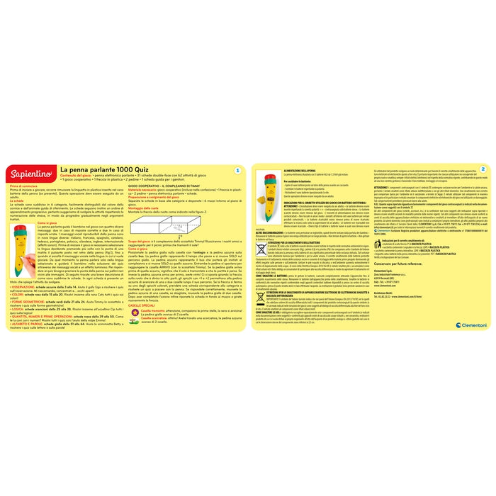 La penna parlante 1000 quiz