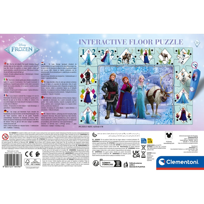 Interactive Floor Puzzle - Frozen