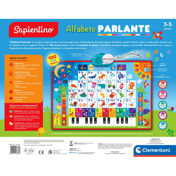Alfabeto Parlante - Poster elettronico educativo