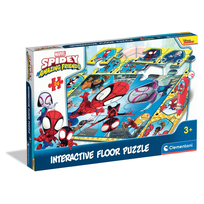 Interactive Floor Puzzle - Spidey and his amazing friends