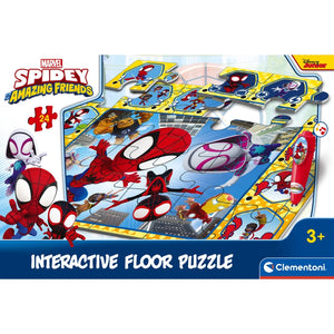 Interactive Floor Puzzle - Spidey and his amazing friends