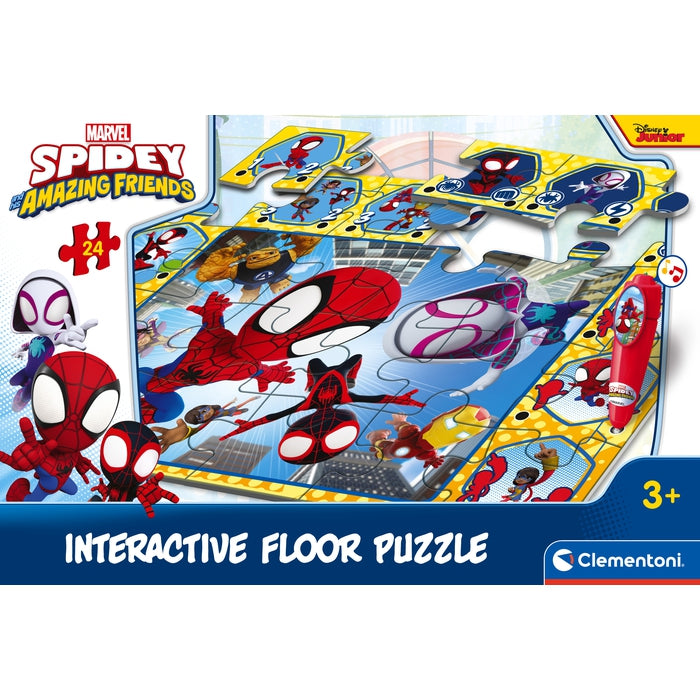 Interactive Floor Puzzle - Spidey and his amazing friends