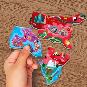 Il Mondo - Puzzle Magnetico