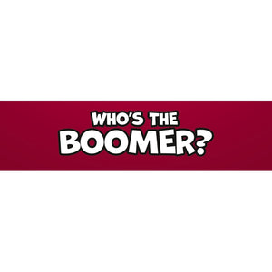 Who's the Boomer?
