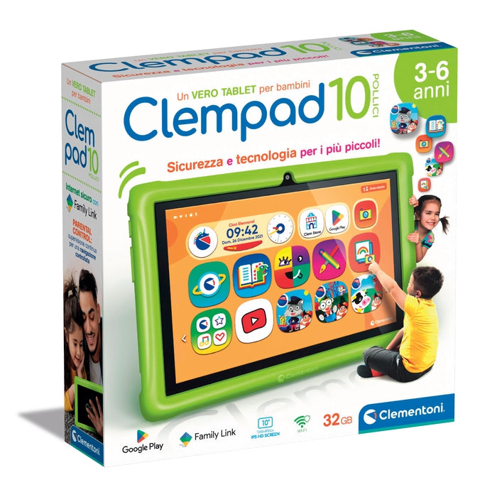 Bambini Clementoni Clempad X Plus Clempad 10