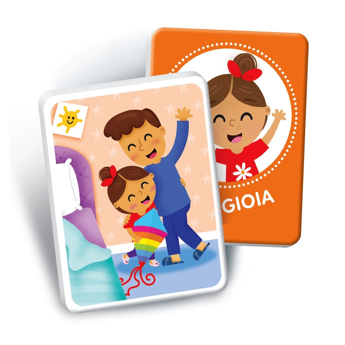 Montessori Flashcards - Emozioni ed Espressioni