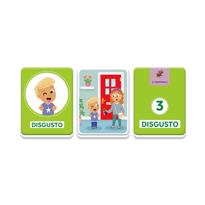 Montessori Flashcards - Emozioni ed Espressioni