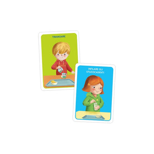 Montessori Flashcards - Aiutami a fare da solo