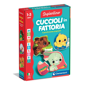 Montessori - Cuccioli in fattoria