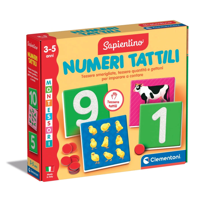 Montessori - Numeri Tattili