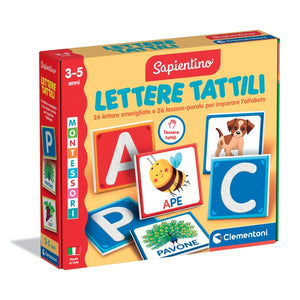 Montessori - Lettere Tattili