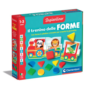 Montessori - Il trenino delle forme