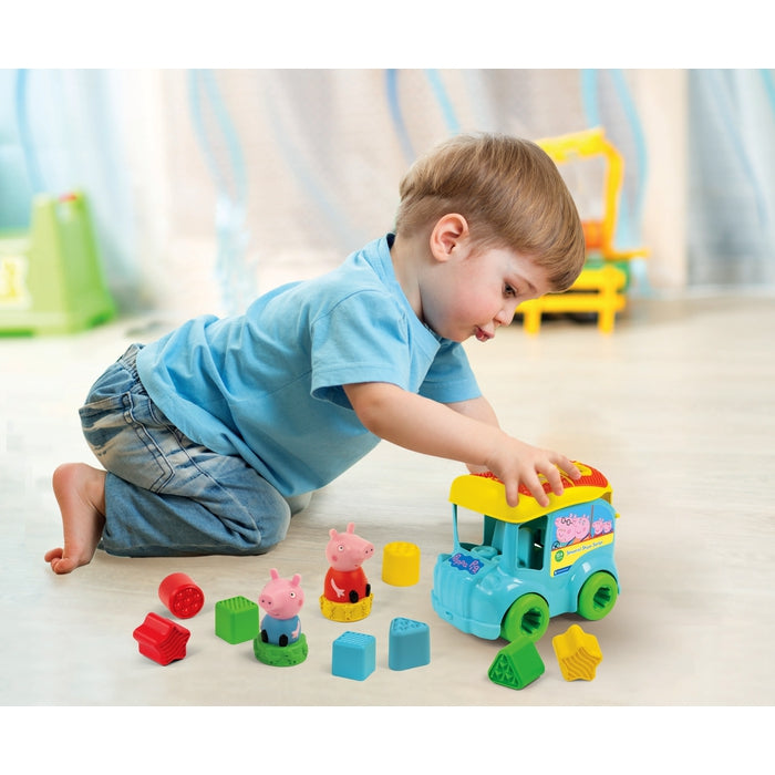 Soft Clemmy - Secchiello Scuolabus Peppa Pig