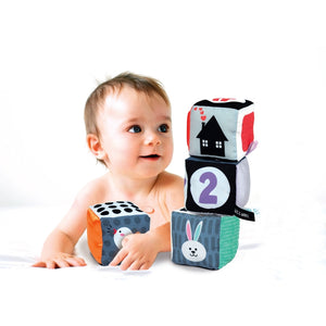 Black & White Soft Activity Blocks