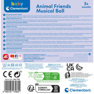 Animal friends Musical ball