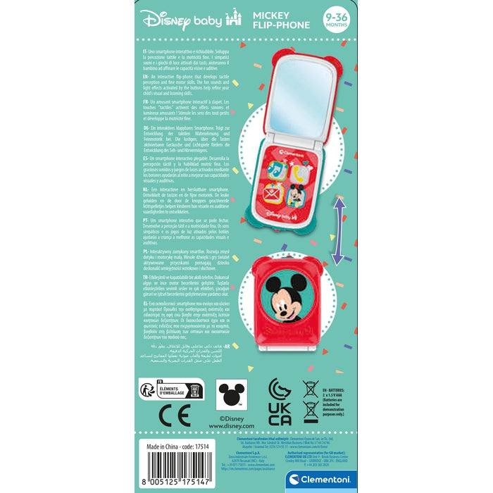 Mickey Flip Phone