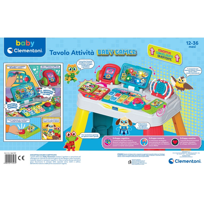 Il Tavolo attività Baby Gamer