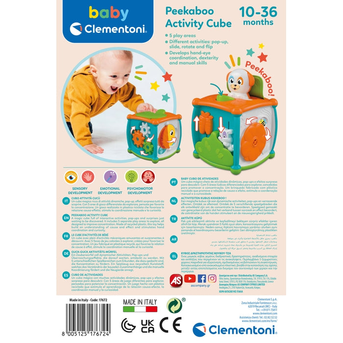 Peekaboo Activity Cube